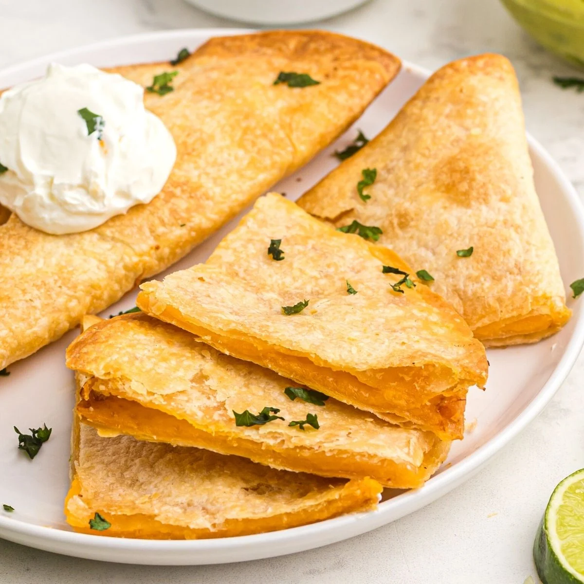 Air Fryer Pizza Quesadilla 