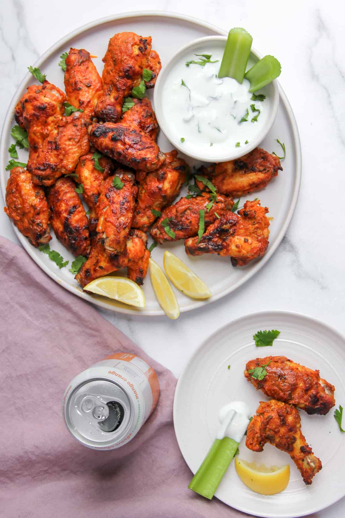 Air Fryer Tandoori chicken wings