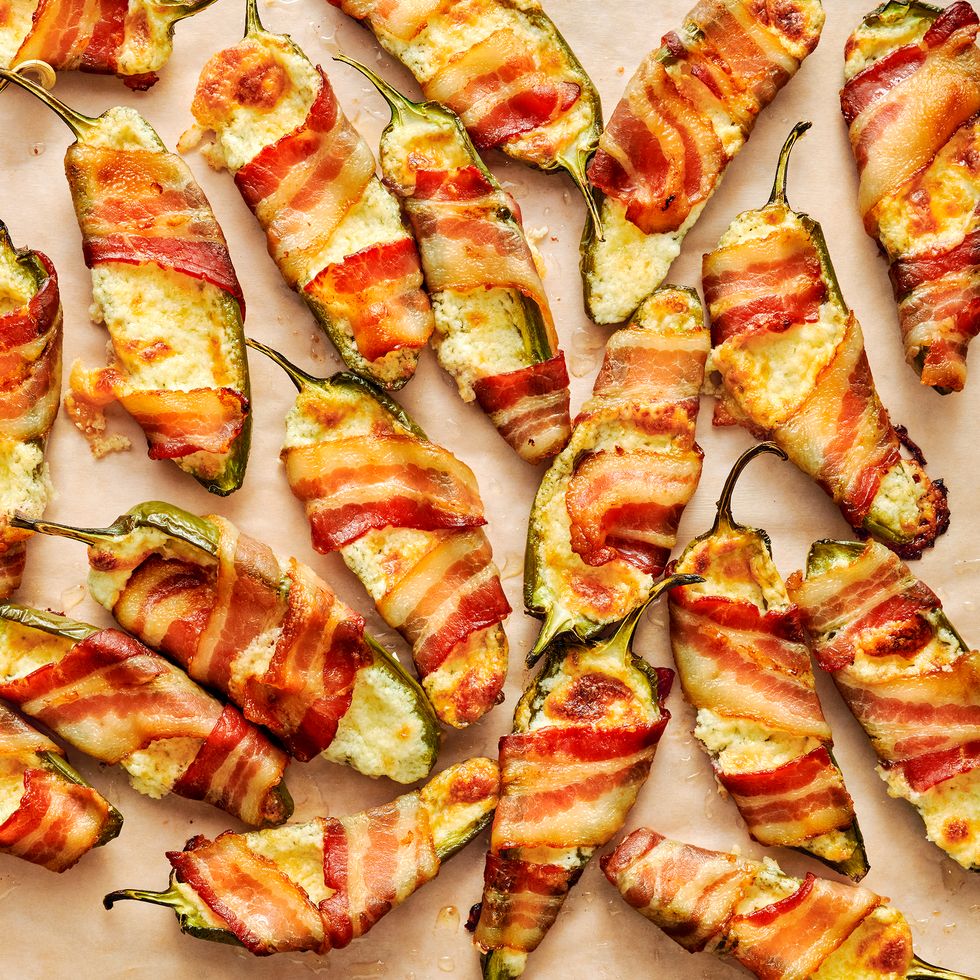 Bacon-Wrapped Jalapeño Poppers