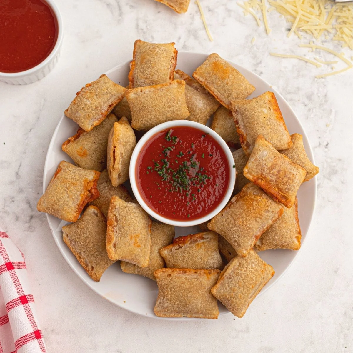 AIR FRYER PIZZA ROLLS