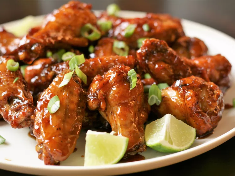 Air Fryer Honey Garlic Chicken Wings