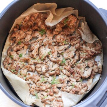 Ground Turkey In Air Fryer