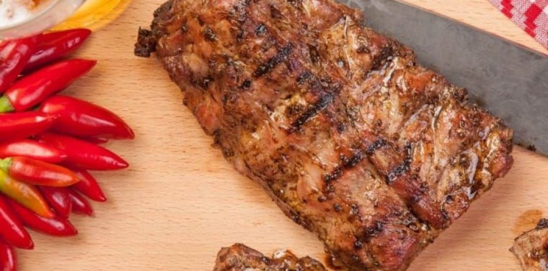 AIR FRYER DRY RUB RIBS