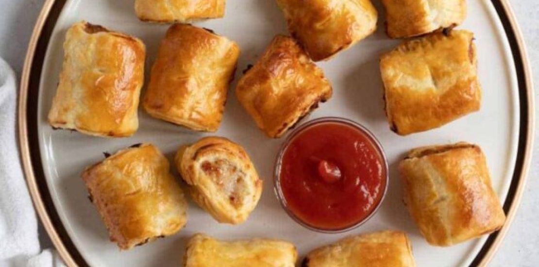 AIR FRYER SAUSAGE ROLLS