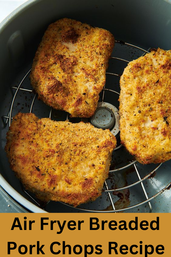 Air Fryer Breaded Pork Chops Recipe