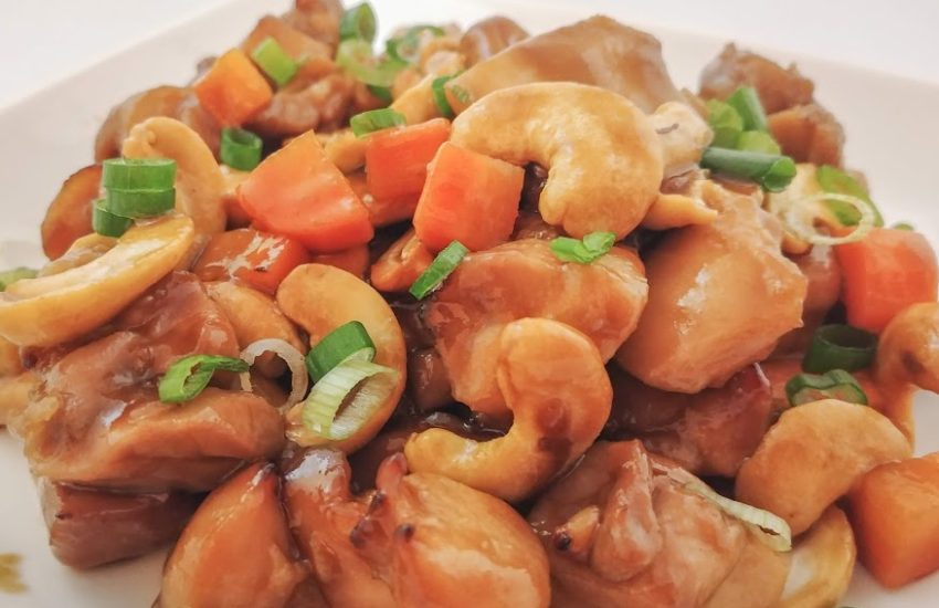 Air Fryer Cashew Chicken