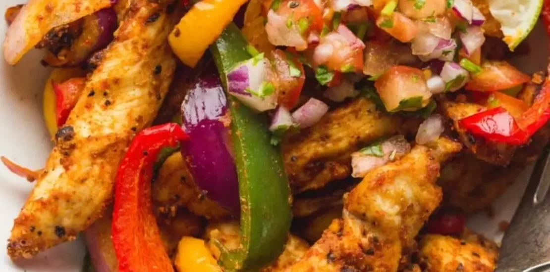 Air Fryer Chicken Fajitas