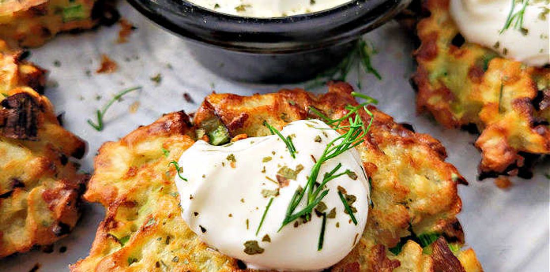 Air Fryer Potato Fritters