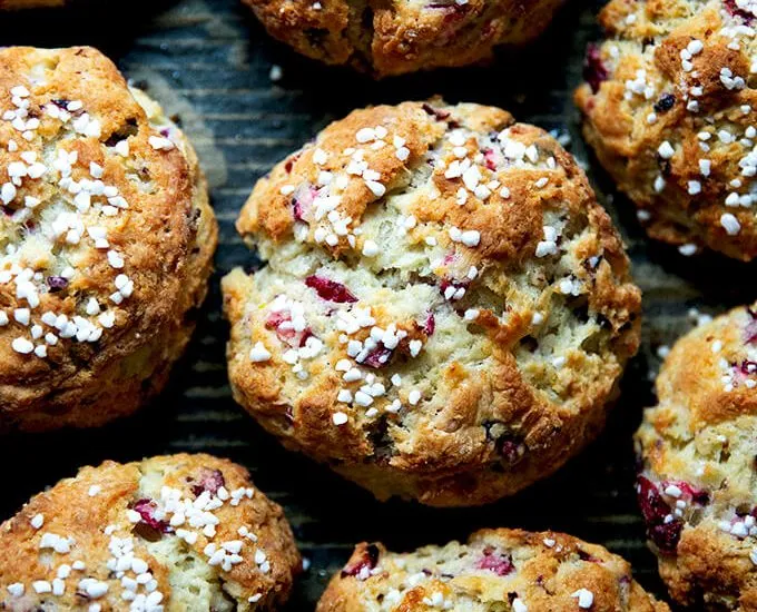 Air Fryer Cranberry Scones
