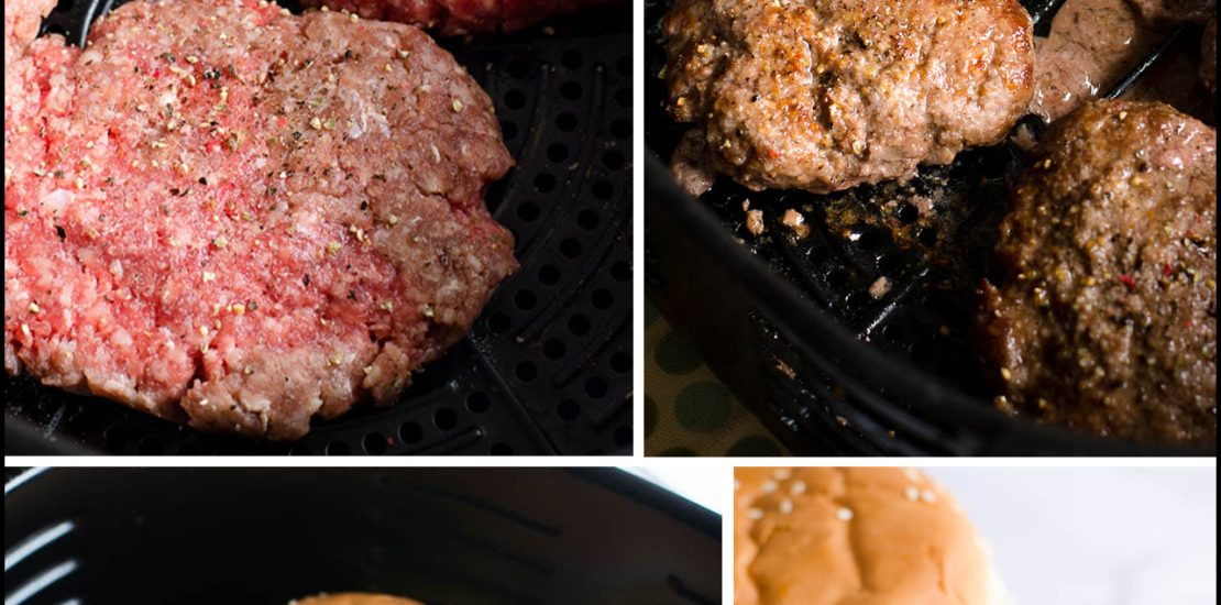 Air Fryer Burgers Recipe