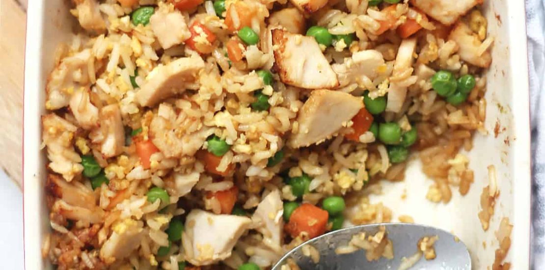 Air Fryer Chicken Fried Rice 1 Air Fryer Chicken Fried Rice