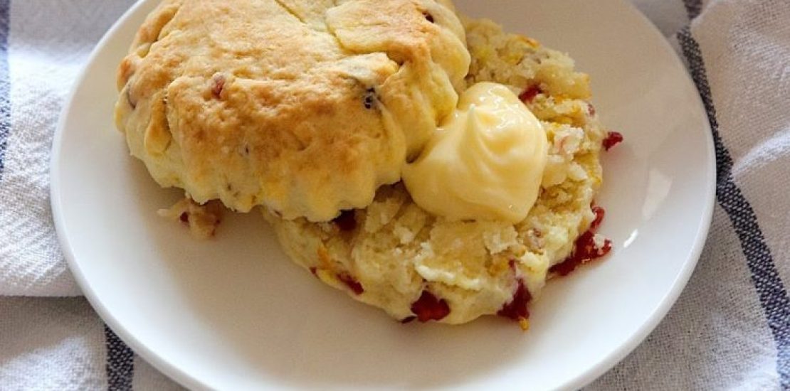 Air Fryer Cranberry Orange Scones