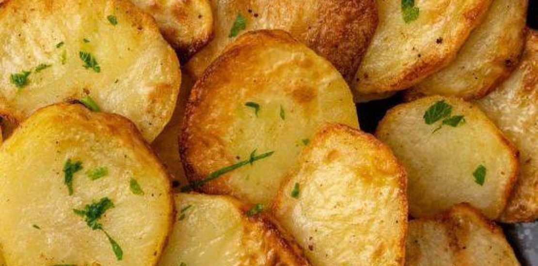 Air Fryer Sliced Potatoes