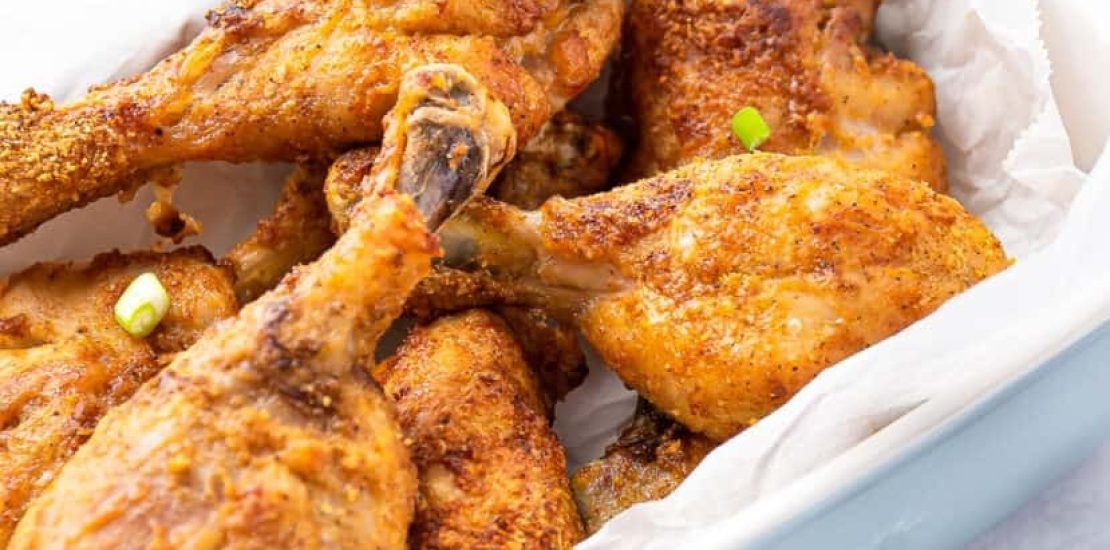 Air Fryer Garlic Parmesan Chicken
