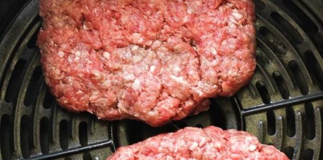 AIR FRYER HAMBURGER PATTIES (FRESH OR FROZEN)