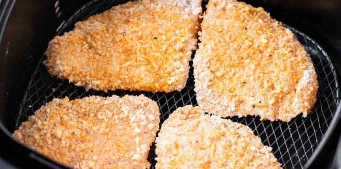 Air Fryer Fried Chicken Sandwiches