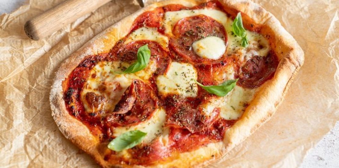 Air Fryer Tortilla Pizza Wrap