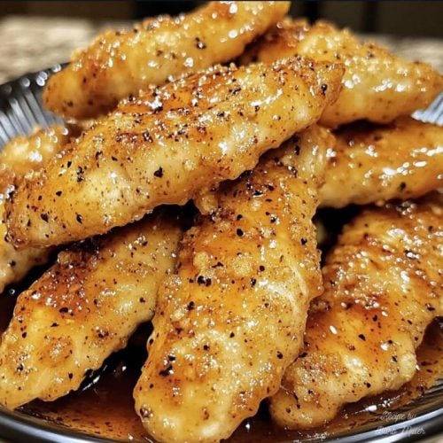 Air Fryer Honey Butter Garlic Chicken Tenders