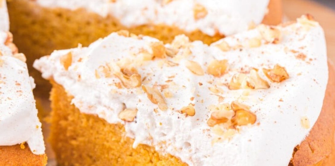 Air Fryer Pumpkin Cake