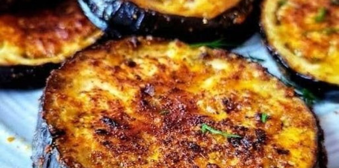 AIR FRYER EGGPLANT PARMESAN FRIES