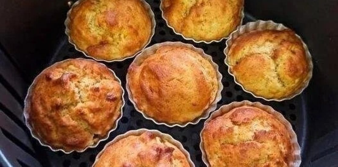 Air Fryer Ham and Egg Breakfast Cups
