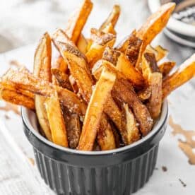 Homemade French Fries in Air Fryer