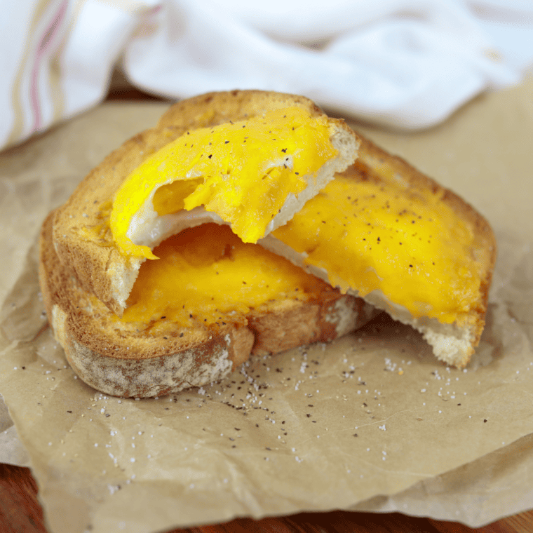 Air Fryer Egg Toast