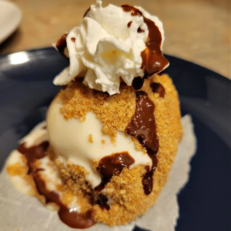Air Fryer Ice Cream