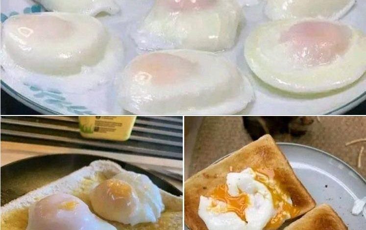 Air Fryer Poached Eggs 1