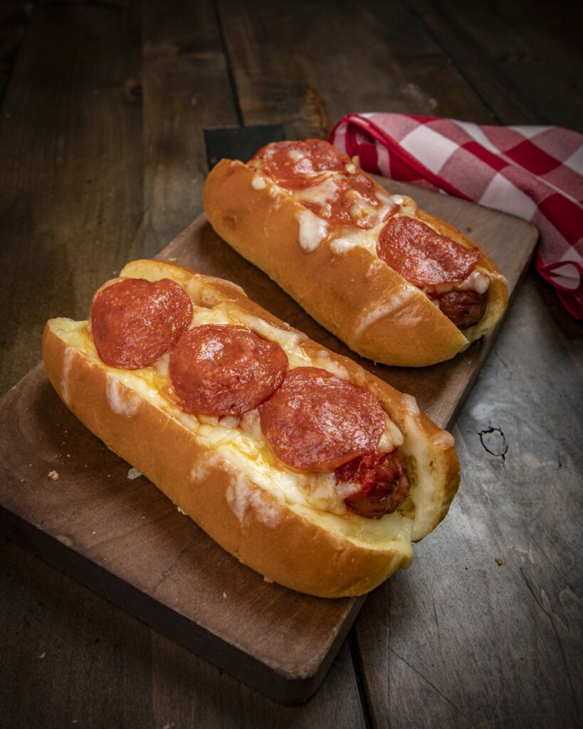 Pepperoni Pizza Hot Dog