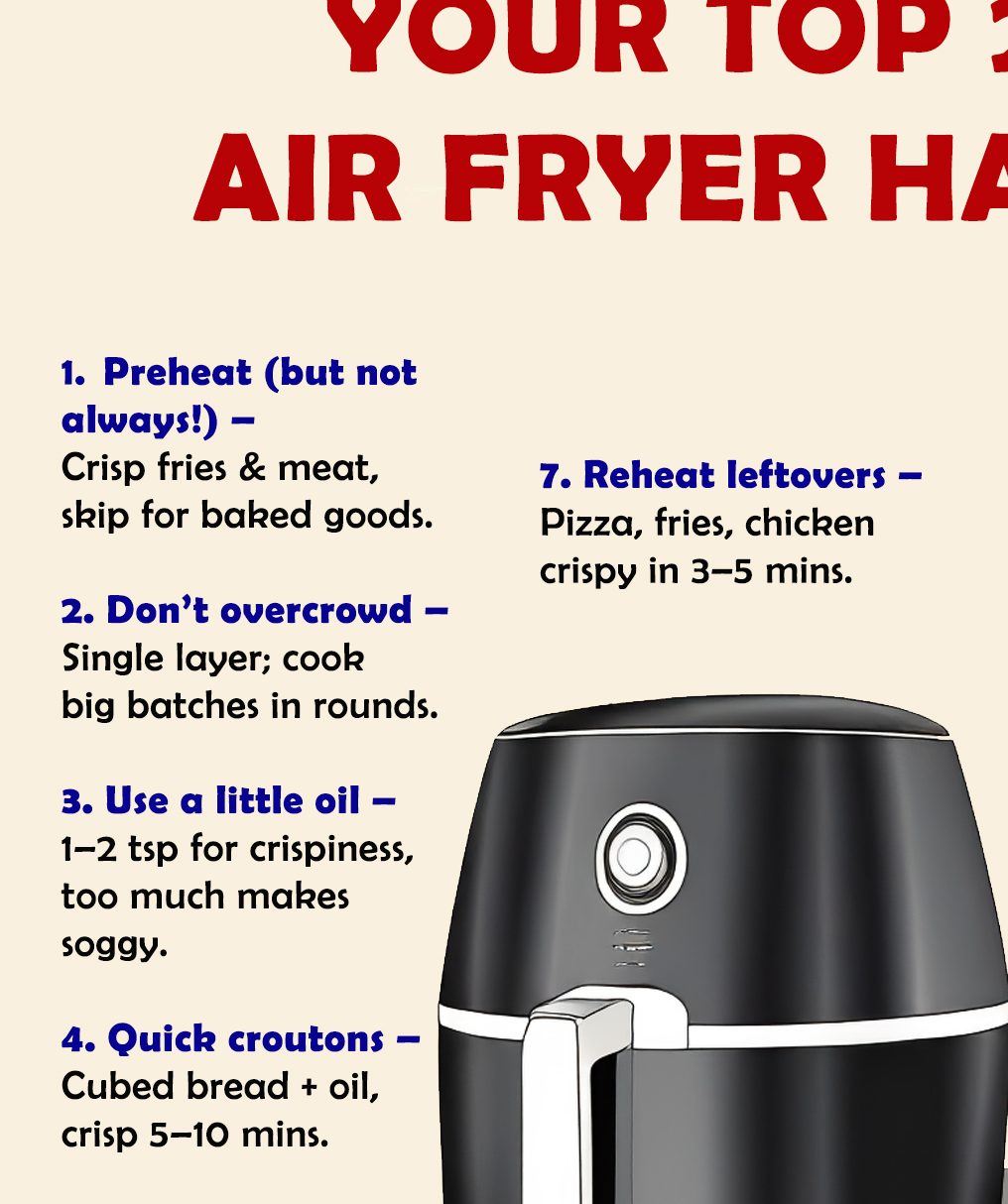 20 Air Fryer Hacks to Transform Your Cooking