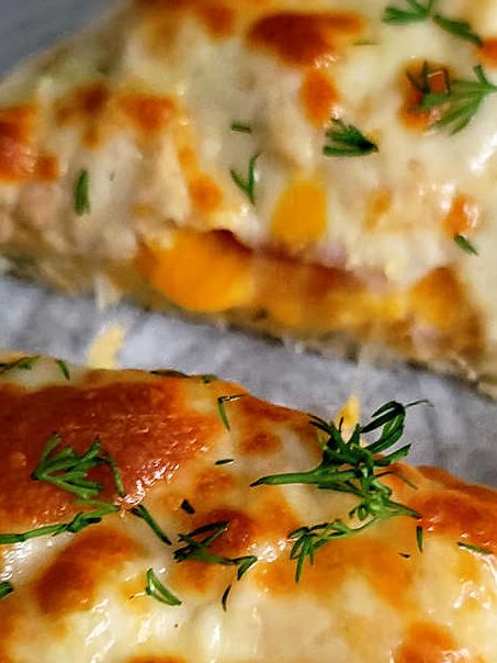 Air Fryer Tuna Melt