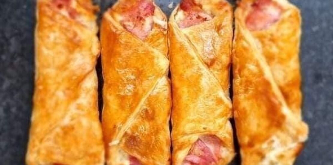 Crispy Air Fryer Bacon & Cheese Turnovers – A Flaky, Cheesy Delight