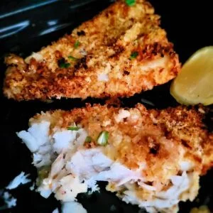 Crispy and Flaky Air Fryer Breaded Cod