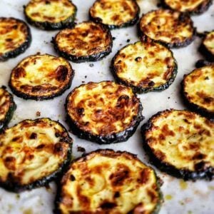 Easy Air Fryer Roasted Zucchini