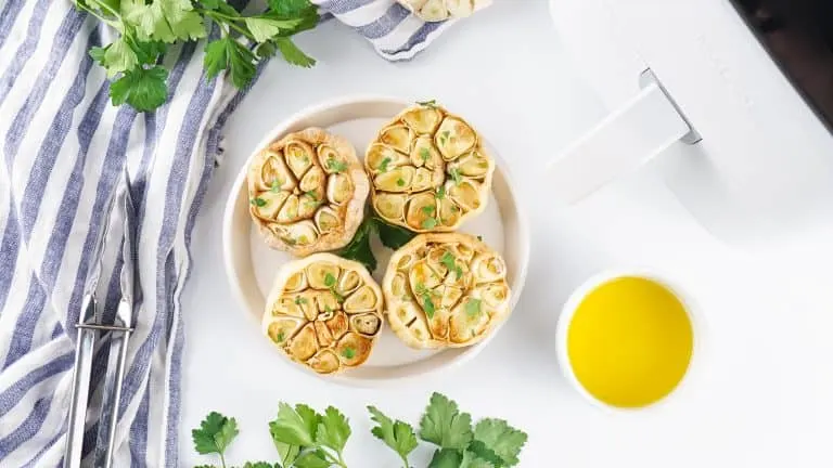 Air Fryer Roasted Garlic IN 15