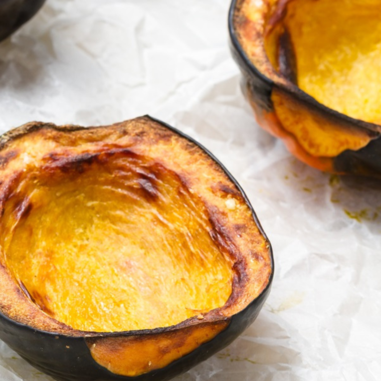 Easy Air Fryer Acorn Squash