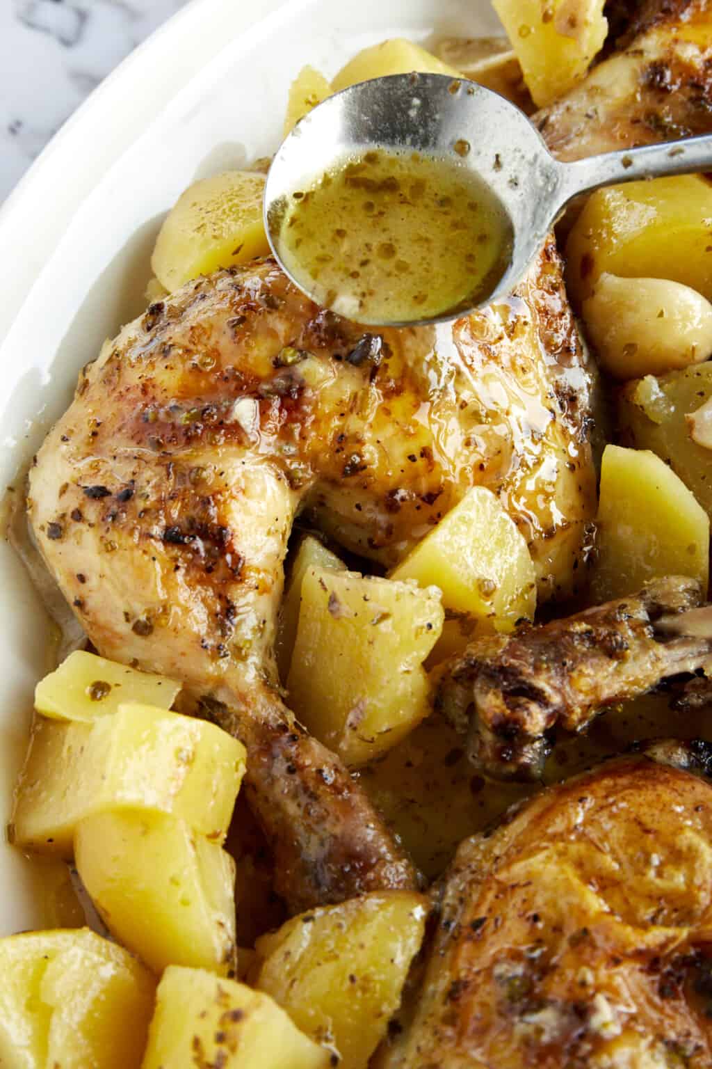 Lemon Greek Chicken and Potatoes