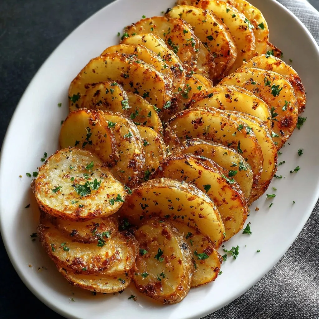 crispy air fryer potato slices