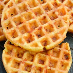 BEST Ham and Cheese Chaffles 1