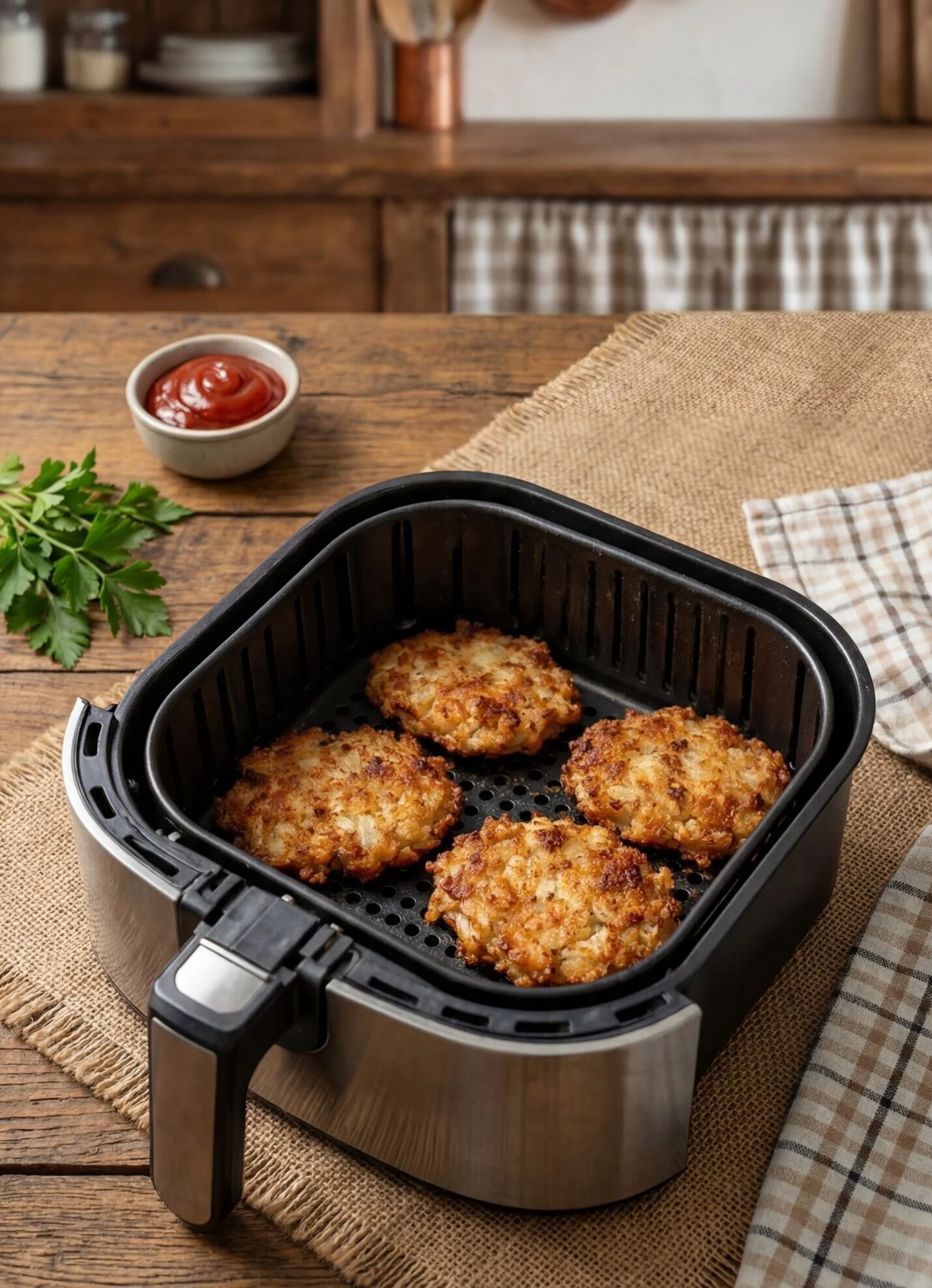 Air Fryer Hash Brown Patties