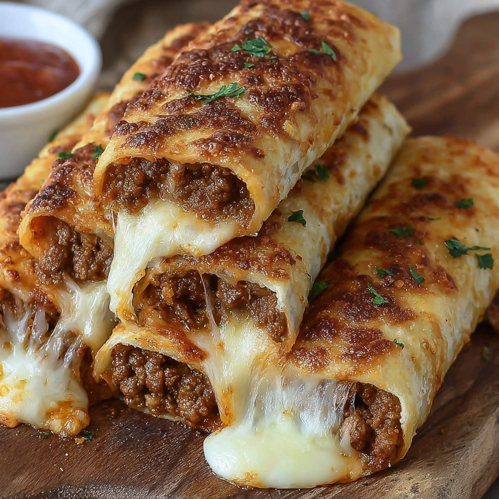 Cheesy Taco Breadsticks