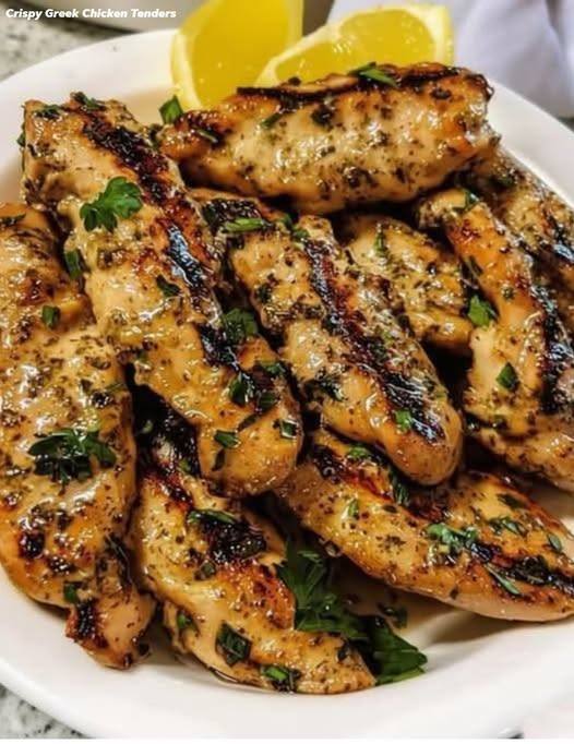 Crispy Greek Chicken Tenders