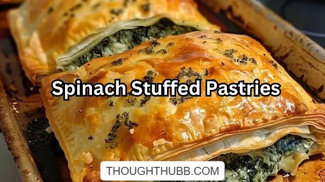 Spinach Stuffed Pastries Recipe
