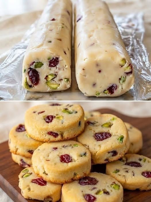 7 Delicious Reasons to Love These Cranberry & Pistachio Refrigerator Cookies
