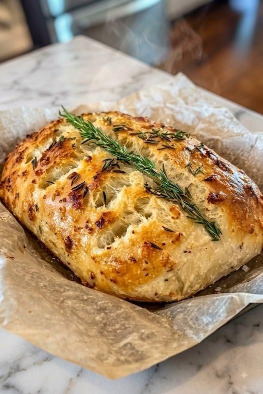 7 Delicious Reasons to Love This Easy No-Knead Homemade Bread 1 No-Knead Homemade Bread with a golden crust and soft interior
